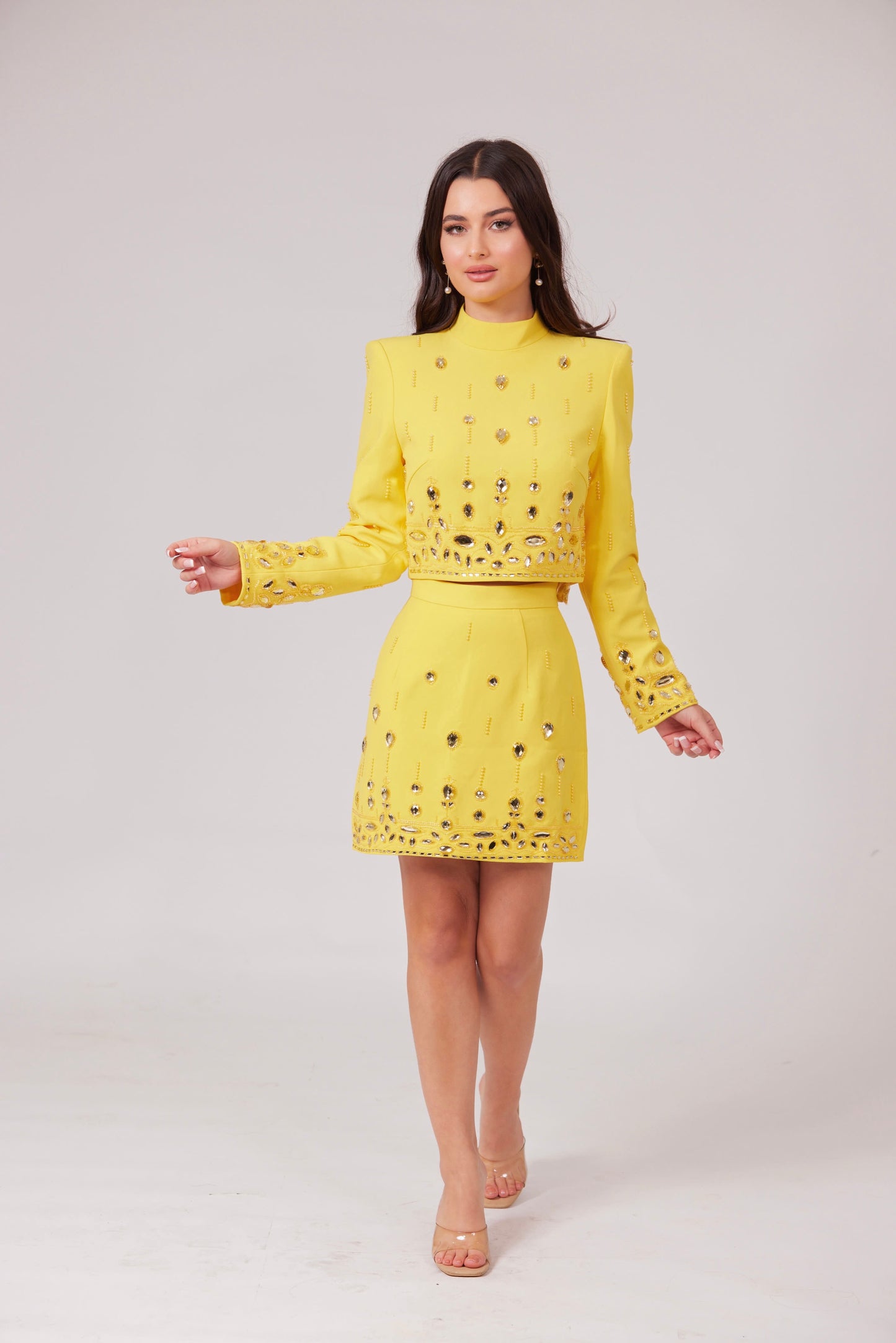 GHRIAN YELLOW TWO PIECES SET