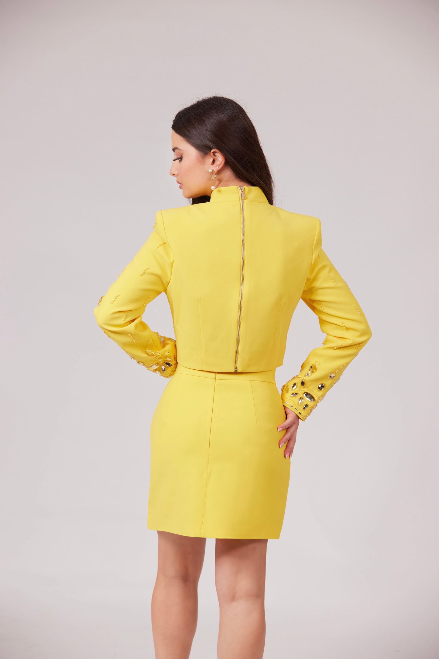 GHRIAN YELLOW TWO PIECES SET