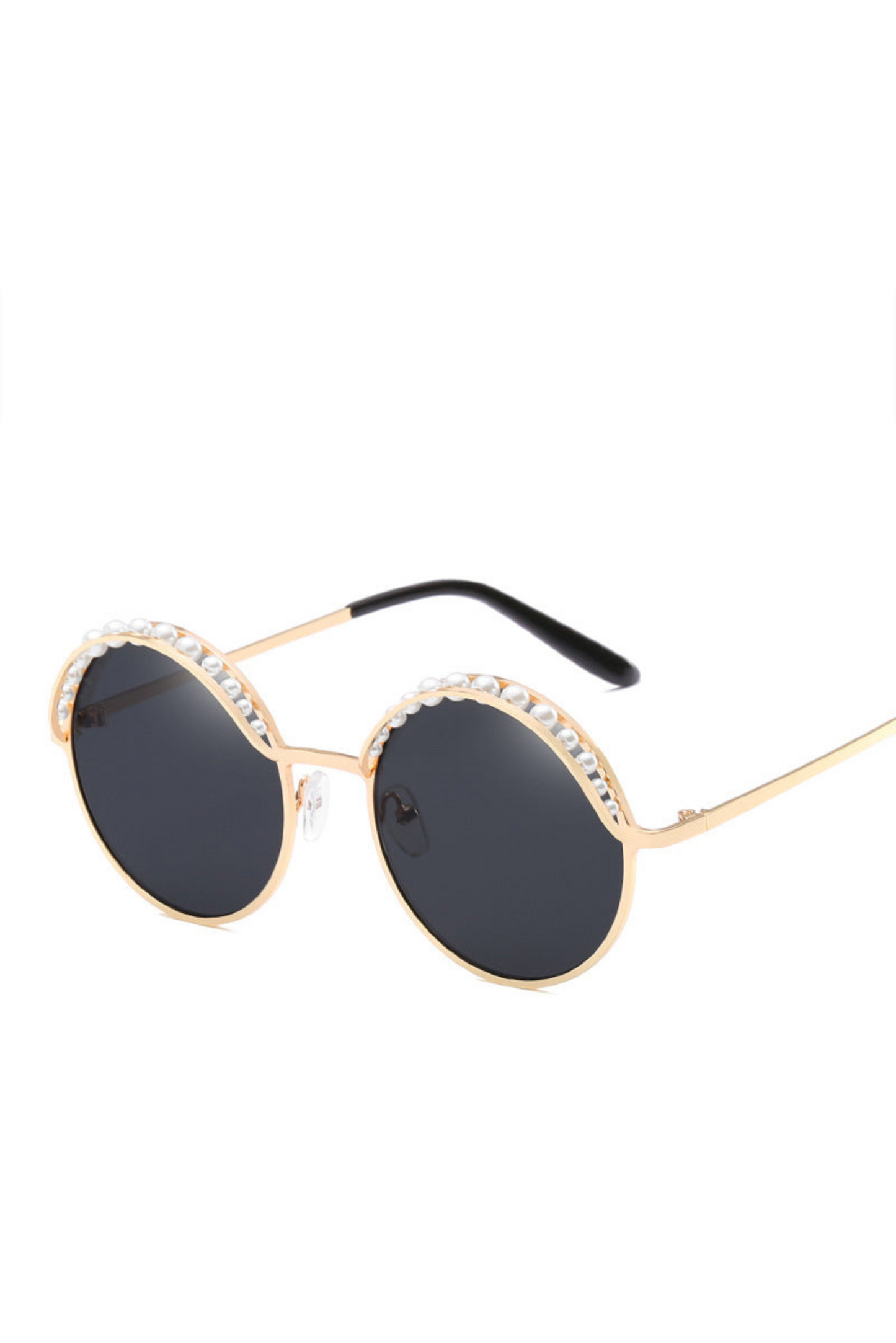 Black and gold frame sunglasses 2025