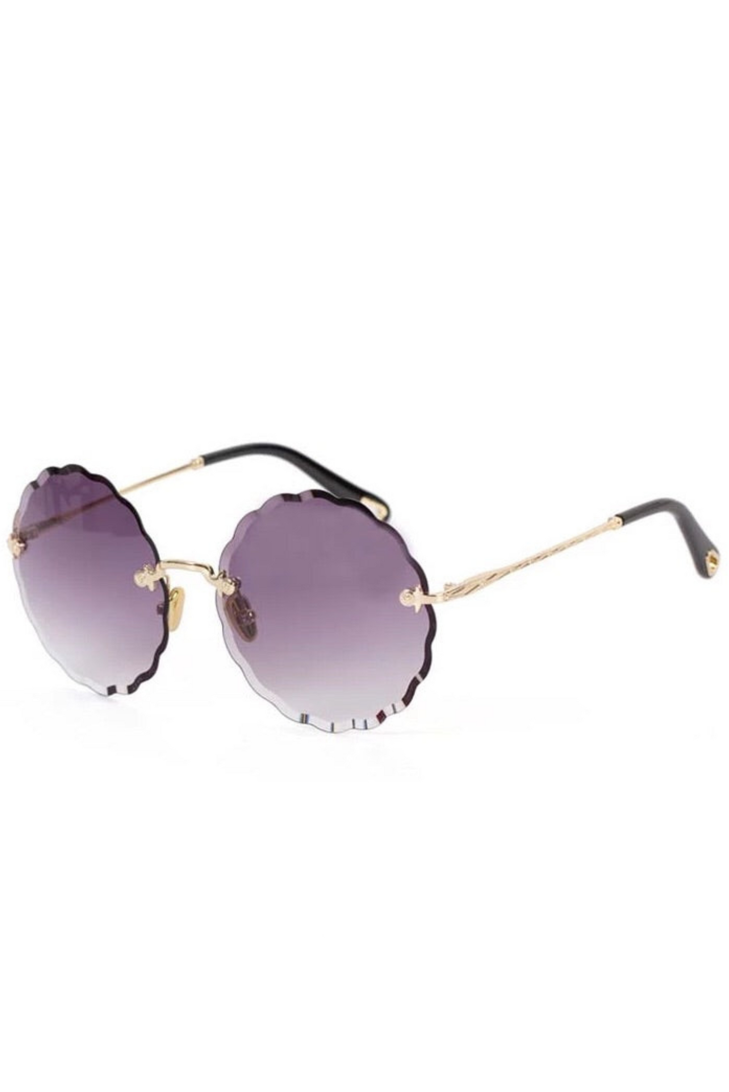 MILA II SUNGLASSES DARK PURPLE Mateeno