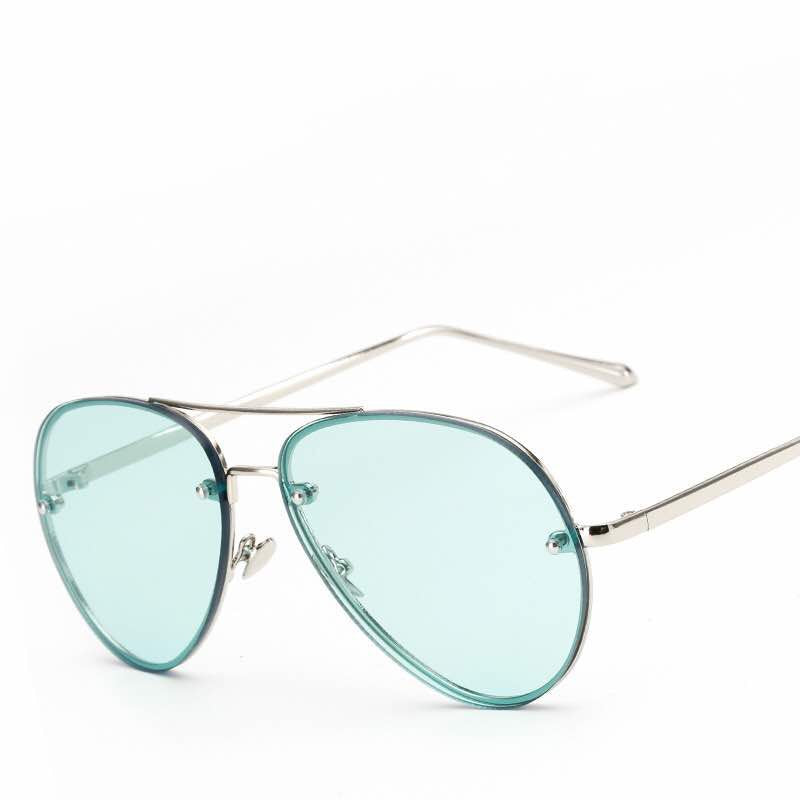 PINK CLEAR TONE AVIATOR  YELLOW BLUE